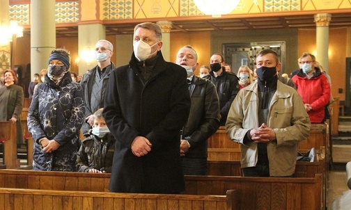Uroczystość 3 maja w katedrze św Mikołaja w Bielsku-Białej.