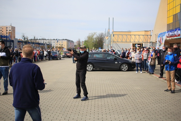 Powitanie ZAKSY, zwycięzców Ligi Mistrzów w Kędzierzynie-Koźlu