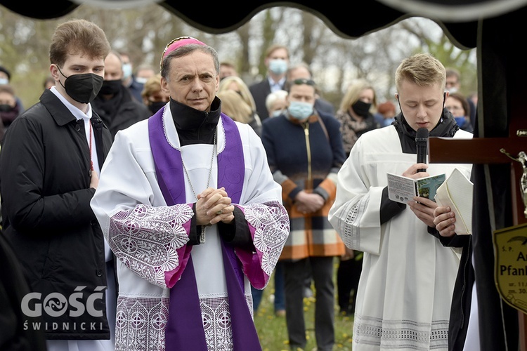 Świdnica. Pogrzeb Anny Pfanhauser