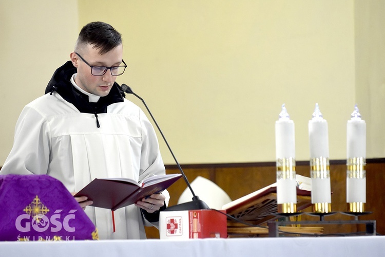 Pogrzeb Janusza Psiuka, wieloletniego zakrystianina świdnickiej katedry