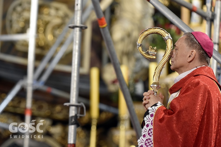 Uroczystość św. Stanisława Biskupa i Męczennika w katedrze świdnickiej