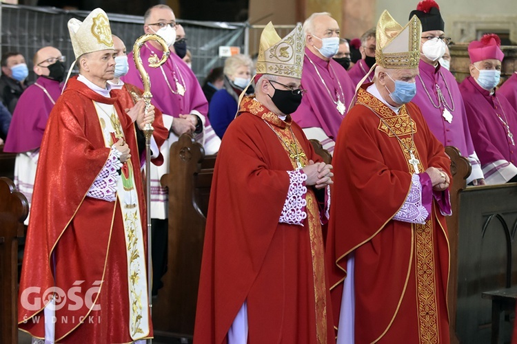 Uroczystość św. Stanisława Biskupa i Męczennika w katedrze świdnickiej