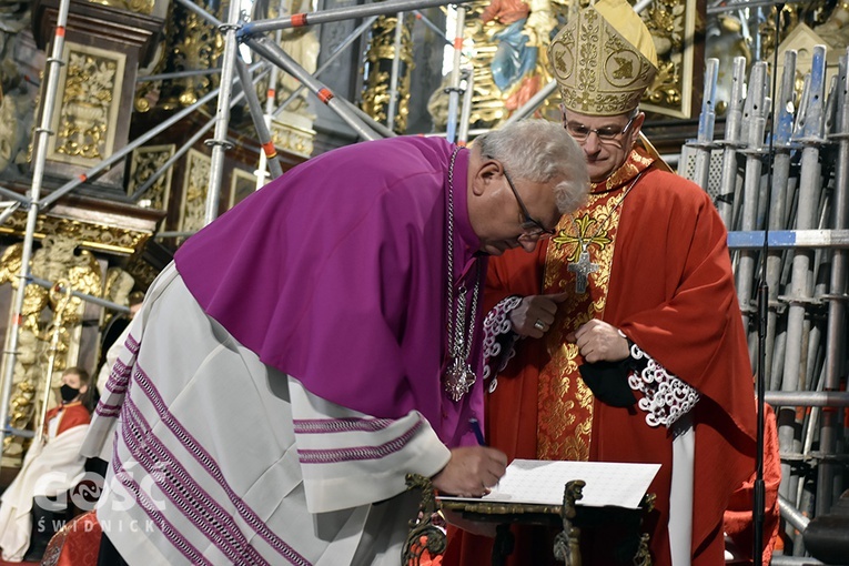 Uroczystość św. Stanisława Biskupa i Męczennika w katedrze świdnickiej