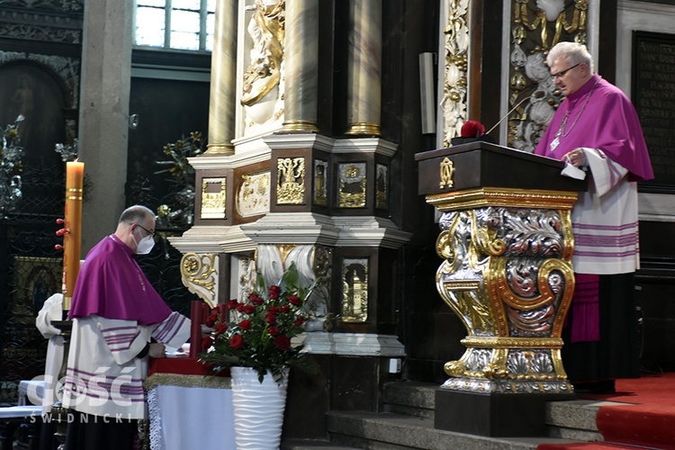 Uroczystość św. Stanisława Biskupa i Męczennika w katedrze świdnickiej