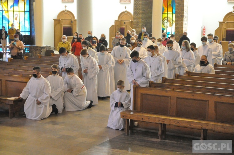 Ministranci i lektorzy w Głogowie