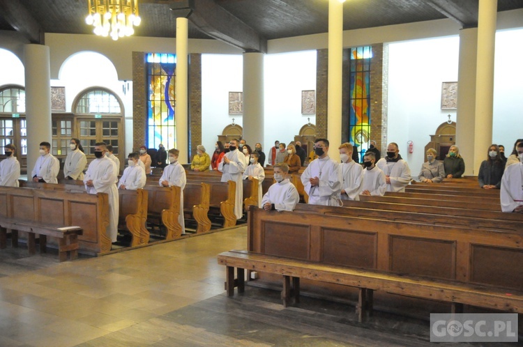 Ministranci i lektorzy w Głogowie