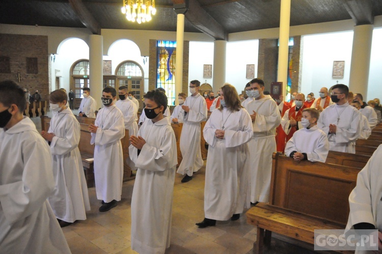 Ministranci i lektorzy w Głogowie