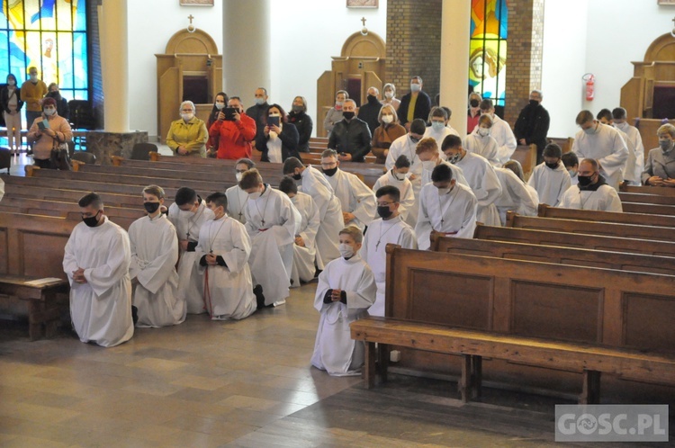 Ministranci i lektorzy w Głogowie