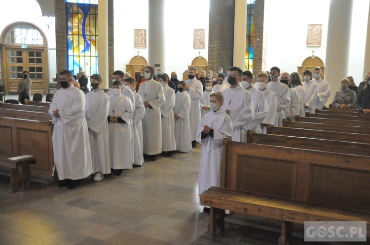 Ministranci i lektorzy w Głogowie