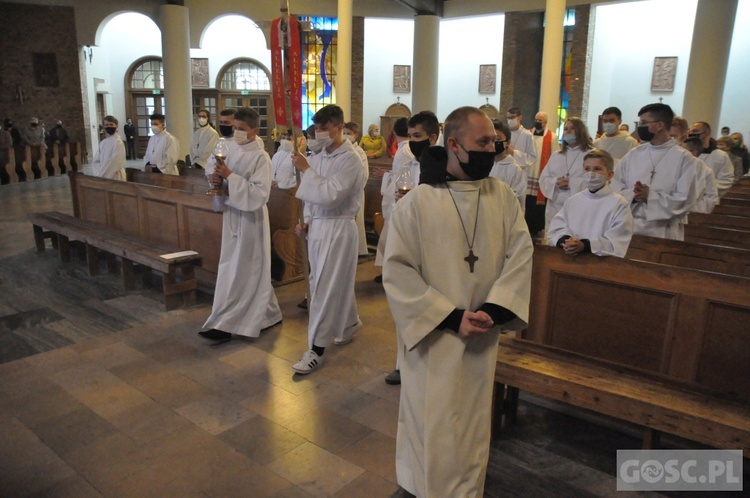 Ministranci i lektorzy w Głogowie