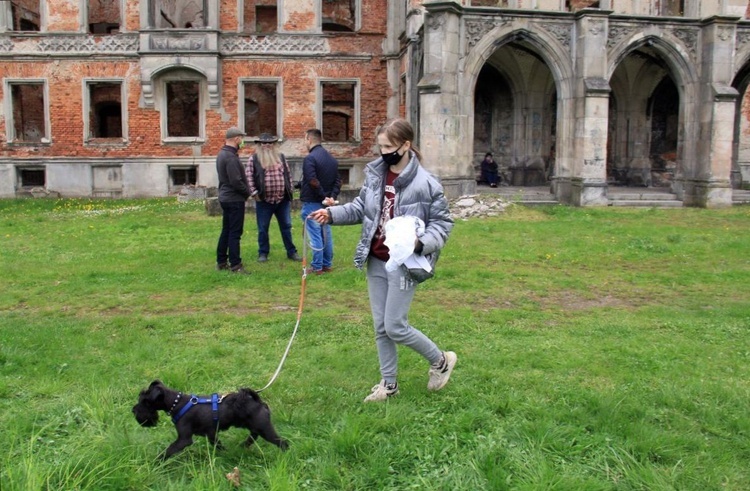 Pałac i park Schaffgotschów w Kopicach. Akcja sprzątania