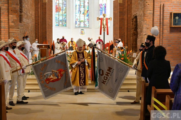 Msza św. za hutników w głogowskiej kolegiacie