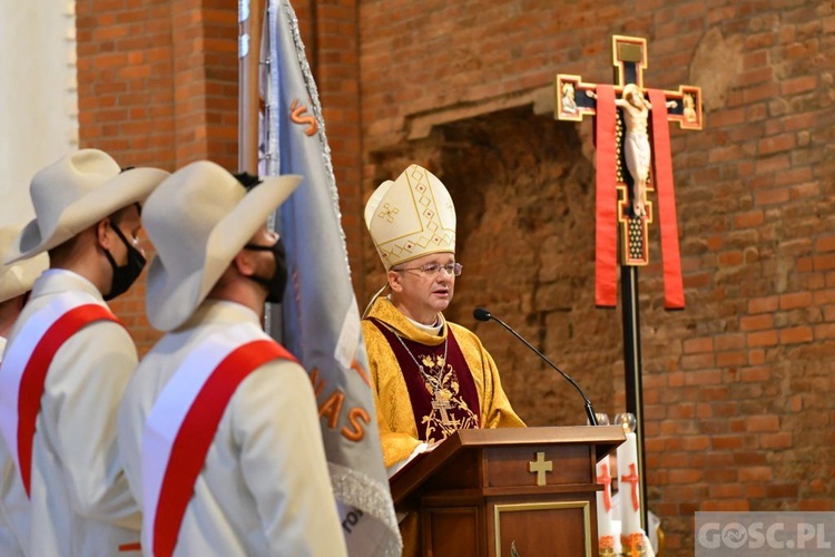 Msza św. za hutników w głogowskiej kolegiacie