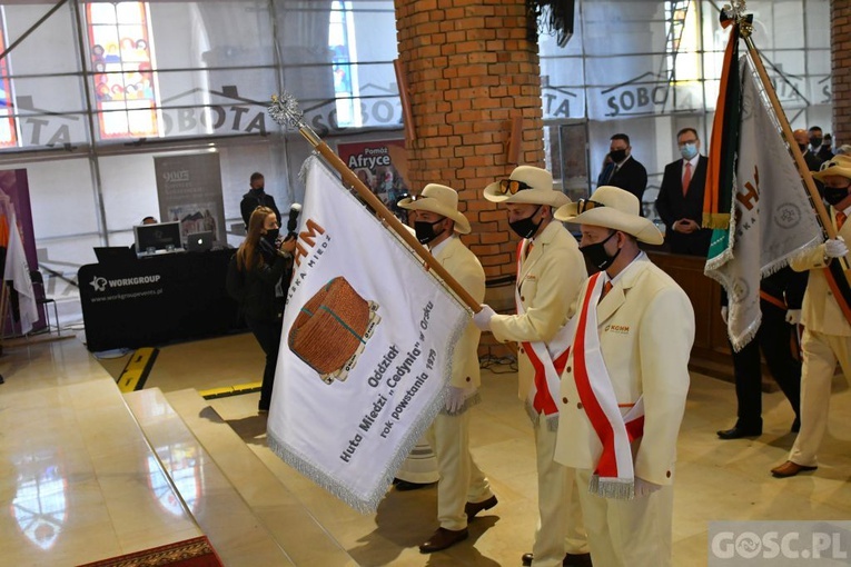 Msza św. za hutników w głogowskiej kolegiacie