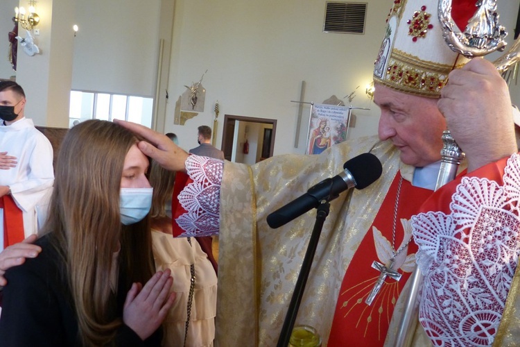 Bierzmowanie w Gnojniku