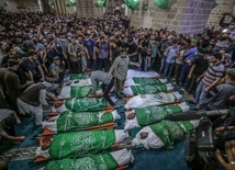 Pogrzeb Palestyńczyków