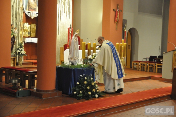 Nabożeństwo fatimskie w Kostrzynie n. Odrą