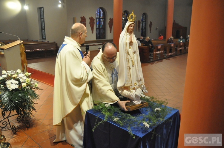 Nabożeństwo fatimskie w Kostrzynie n. Odrą