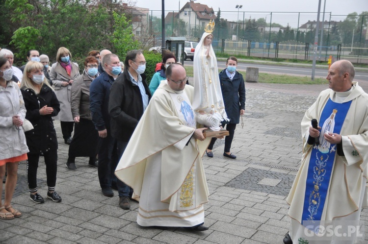 Nabożeństwo fatimskie w Kostrzynie n. Odrą