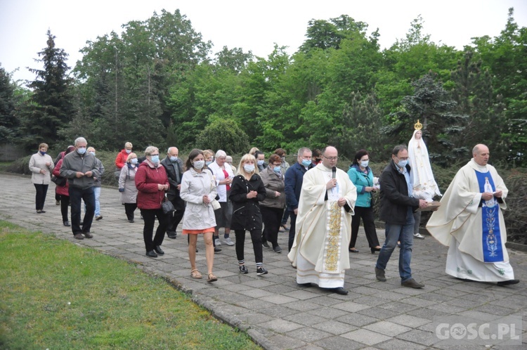 Nabożeństwo fatimskie w Kostrzynie n. Odrą