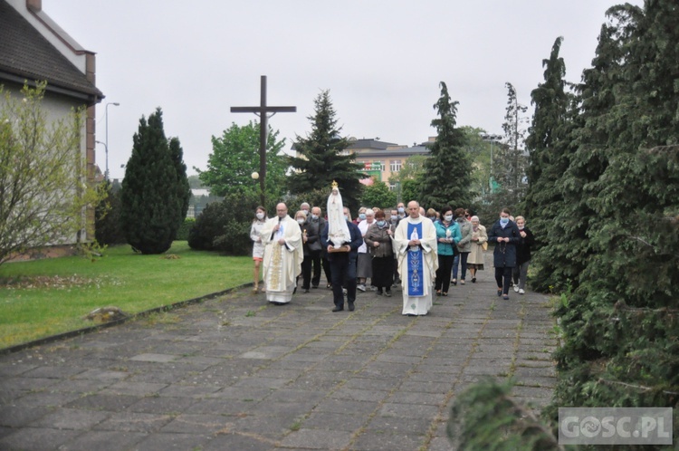 Nabożeństwo fatimskie w Kostrzynie n. Odrą