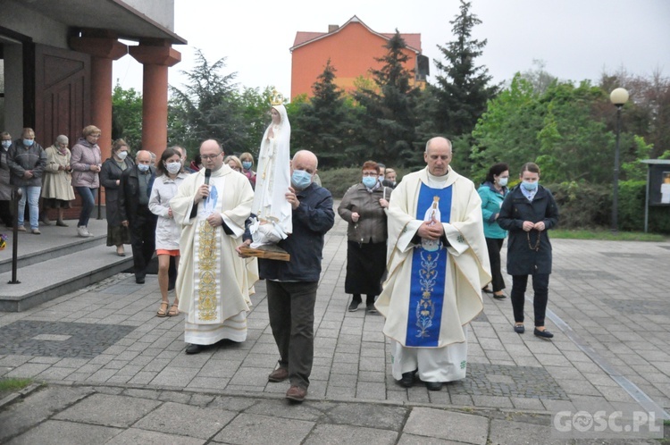 Nabożeństwo fatimskie w Kostrzynie n. Odrą