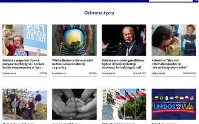 Nowy portal informacyjny poświęcony sprawom życia i rodziny