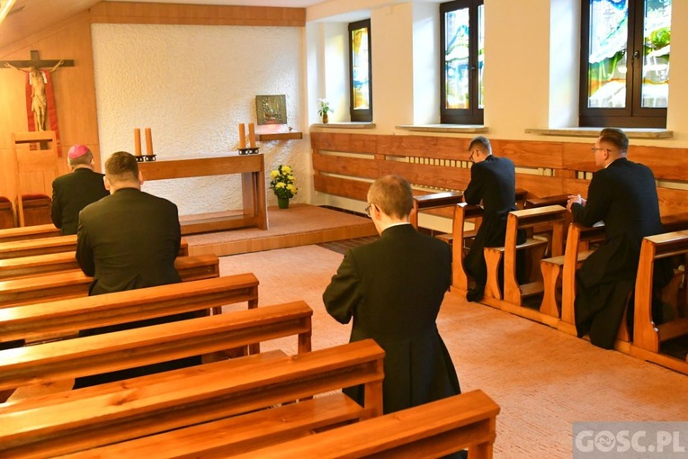 Bp Lityński u przyszłych diakonów