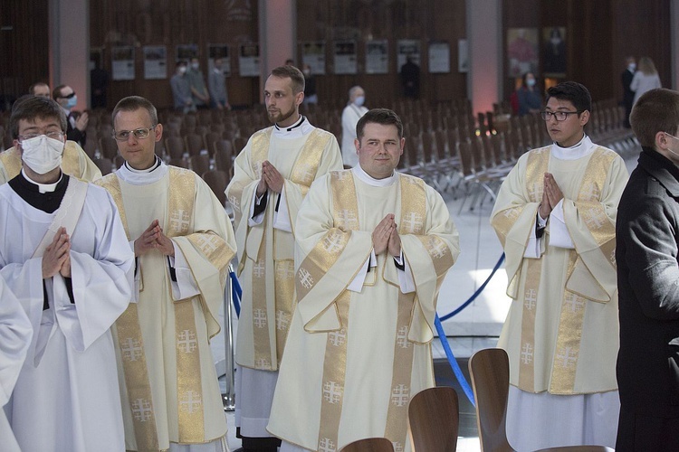 Święcenia diakonatu w Świątyni Opatrzności Bożej