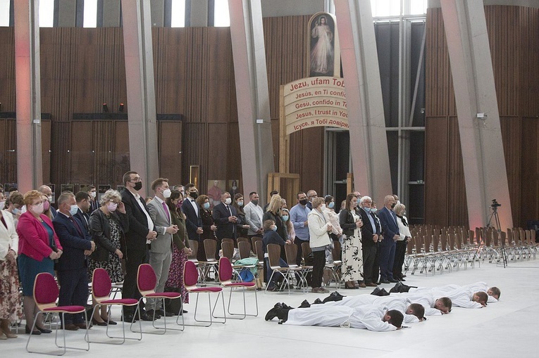 Święcenia diakonatu w Świątyni Opatrzności Bożej