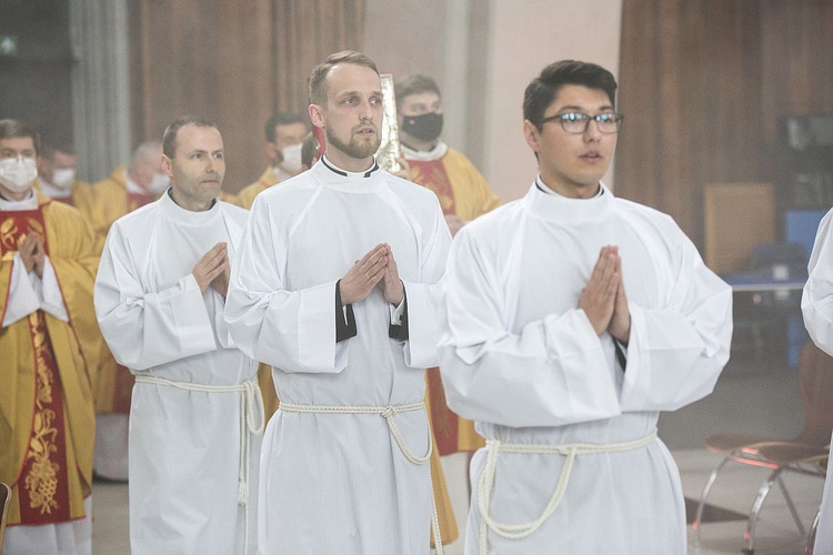 Święcenia diakonatu w Świątyni Opatrzności Bożej