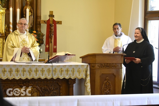 60-lecie profesji siedmiu franciszkanek i jeden złoty jubileusz