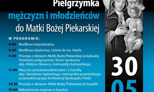 Abp Skworc zaprasza mężczyzn do Piekar Śląskich