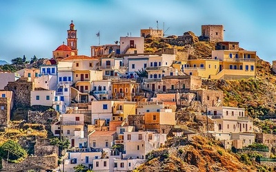 Na greckie wyspy przybyli pierwsi zagraniczni turyści