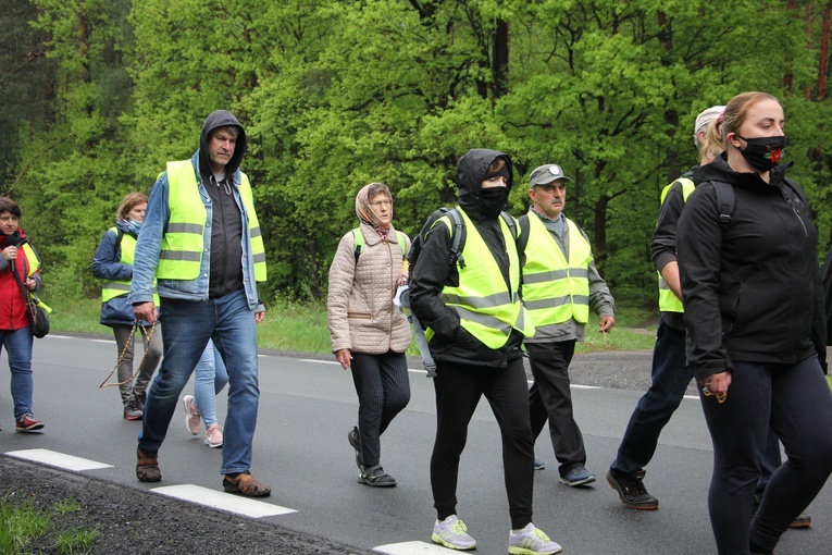 ŁPP na Jasną Górę 17 -23 maja 2021 - dzień II