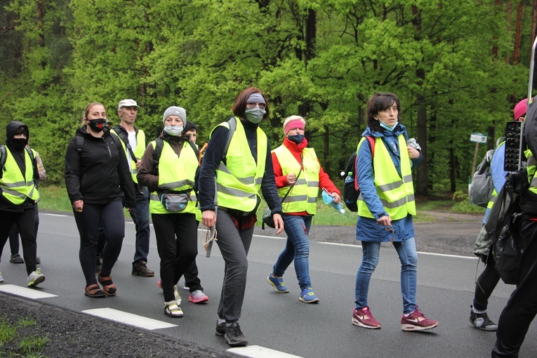 ŁPP na Jasną Górę 17 -23 maja 2021 - dzień II