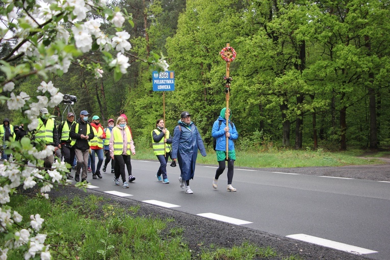 ŁPP na Jasną Górę 17 -23 maja 2021 - dzień II