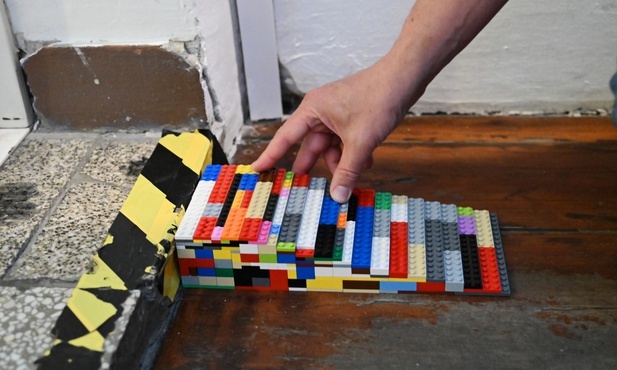 Podjazdy z Lego