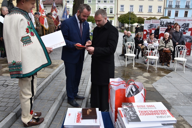 Obchody 40-lecia Solidarności w Nowym Targu 