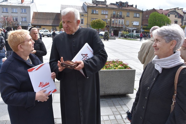 Obchody 40-lecia Solidarności w Nowym Targu 