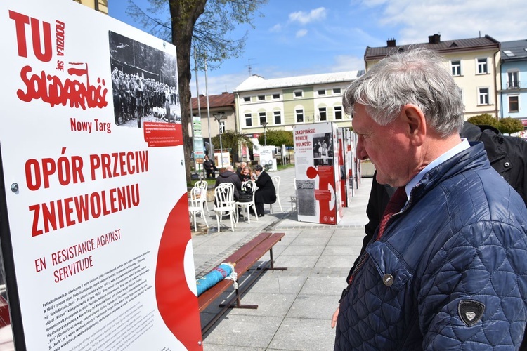 Obchody 40-lecia Solidarności w Nowym Targu 