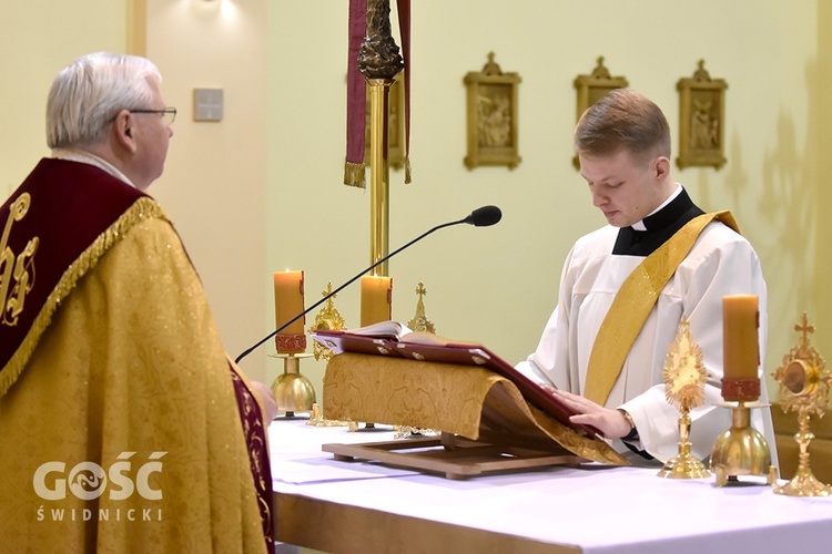 Nabożeństwo przed święceniami prezbiteratu