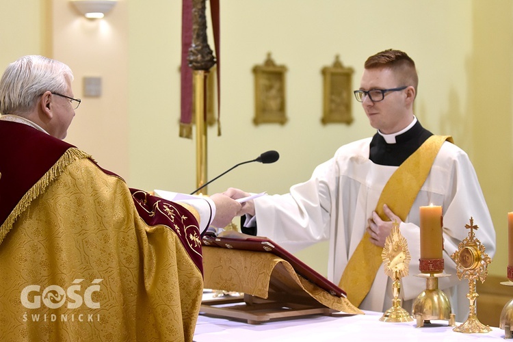 Nabożeństwo przed święceniami prezbiteratu