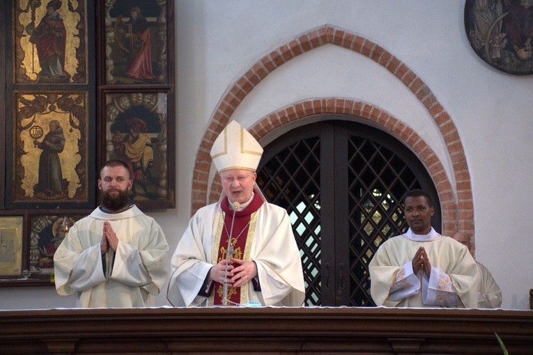 Święcenia u gdańskich franciszkanów 2021 r.