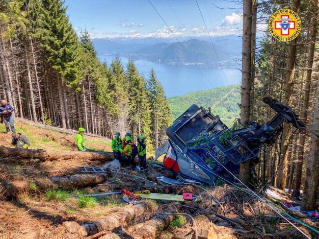 Katastrofa kolejki górskiej w Alpach