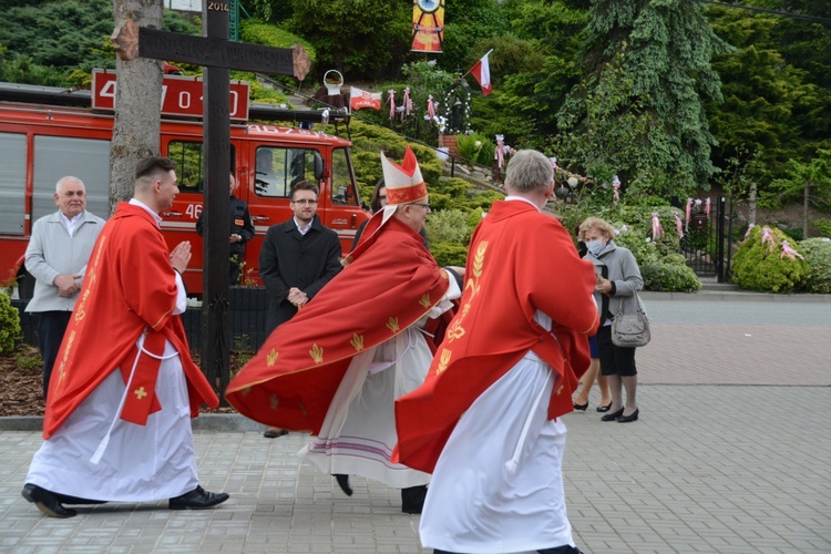 Głębinów. Eucharystia po ustanowieniu Sanktuarium św. Rity