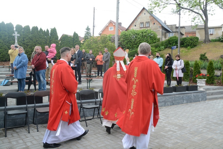 Głębinów. Eucharystia po ustanowieniu Sanktuarium św. Rity