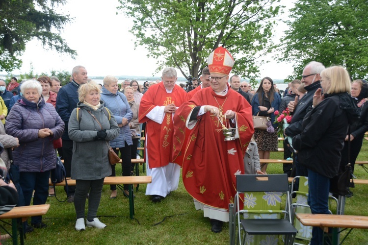 Głębinów. Eucharystia po ustanowieniu Sanktuarium św. Rity