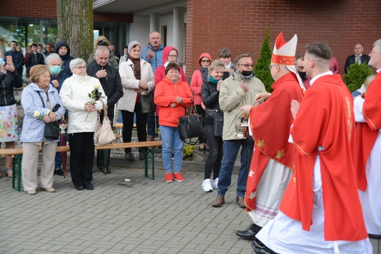 Głębinów. Eucharystia po ustanowieniu Sanktuarium św. Rity