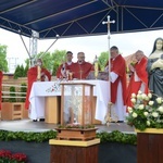 Głębinów. Eucharystia po ustanowieniu Sanktuarium św. Rity